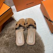 Hermes Brown Slide - 2