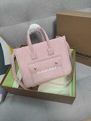 Burberry Mini Freya Tote Pink 23 x 8 x 19cm - 1