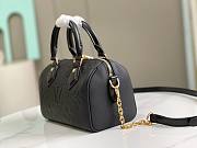 Louis Vuitton LV Speedy Bandoiere 20 Bag Black 20.5x13.5x12cm - 6