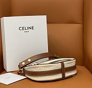 Celine Ava Medium Bag White 23x13.5x6cm - 6