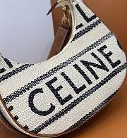 Celine Ava Medium Bag White 23x13.5x6cm - 3