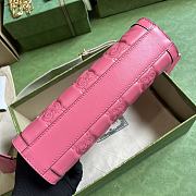 Gucci GG Matelasse Small Bag Pink 26x17.5x8cm - 5