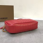 Burberry Small Lola Camera Bag Red 24 x 6 x 15 cm - 6