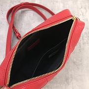 Burberry Small Lola Camera Bag Red 24 x 6 x 15 cm - 4