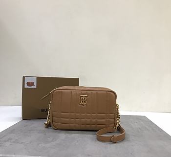 Burberry Small Lola Camera Bag Brown 24 x 6 x 15 cm