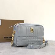 Burberry Small Lola Camera Bag Grey 24 x 6 x 15 cm - 6