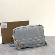 Burberry Small Lola Camera Bag Grey 24 x 6 x 15 cm - 5