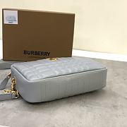 Burberry Small Lola Camera Bag Grey 24 x 6 x 15 cm - 4