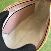 Gucci GG Matelasse Handbag Light Pink 25x15x8cm - 3