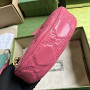 Gucci GG Matelasse Mini Bag Pink 21cm - 5