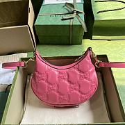 Gucci GG Matelasse Mini Bag Pink 21cm - 2