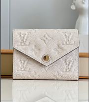 Louis Vuitton LV Victorine Wallet Cream 12 x 9.5 x 1.5 cm - 1