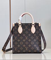 Louis Vuitton LV Sac Plat BB Monogram 21.5x22x9cm - 1