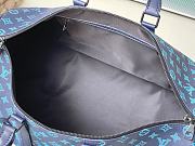 Louis Vuitton LV Keepall Bandoulière 50 Navy River Blue 50 x 29 x 23 cm - 5