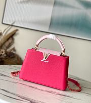 Louis Vuitton LV Capucines BB Pink 27 x 18 x 9 cm - 1