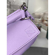 Loewe Purple Puzzle Mini Shoulder Bag 18x12x8cm - 6