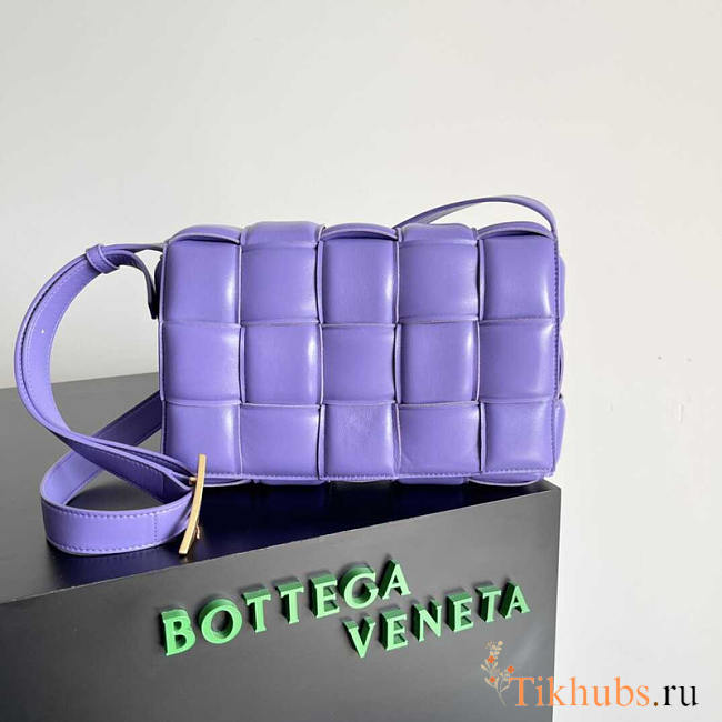 Bottega Veneta Crossbody Bag Women Purple 26x18x8cm - 1