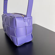 Bottega Veneta Brick Cassette Purple 28x14x10cm - 5