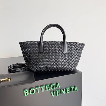 Bottega Veneta Mini Cabat Black 20x15x12cm