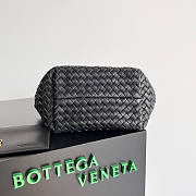 Bottega Veneta Mini Cabat Black 20x15x12cm - 3