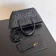 Bottega Veneta Mini Cabat Black 20x15x12cm - 4