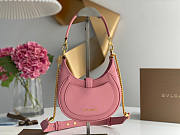 BVLGARI Serpenti Ellipse Crossbody Bag Pink 19.5x20x4.5cm - 5