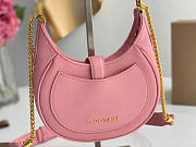 BVLGARI Serpenti Ellipse Crossbody Bag Pink 19.5x20x4.5cm - 2