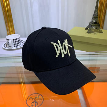 Dior Logo Print Baseball Hat