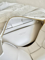 Bottega Veneta Small Brick Cassette White 23.5x10x10cm - 6