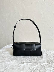 Bottega Veneta Small Brick Cassette Black 23.5x10x10cm - 1