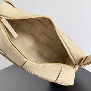 Bottega Veneta Brick Cassette Beige 28x14x10cm - 4