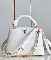 Louis Vuitton LV Capucines BB White 27 x 18 x 9 cm - 1