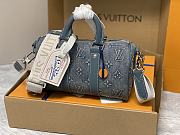 Louis Vuitton LV Keepall Bandoulière 25 Denim Canvas 25 x 15 x 11 cm - 1