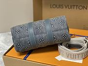 Louis Vuitton LV Keepall Bandoulière 25 Denim Canvas 25 x 15 x 11 cm - 3