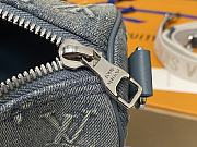 Louis Vuitton LV Keepall Bandoulière 25 Denim Canvas 25 x 15 x 11 cm - 2