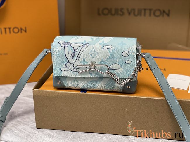 Louis Vuitton LV Steamer Wearable Monogram Blue 18 x 11 x 6.5 cm - 1