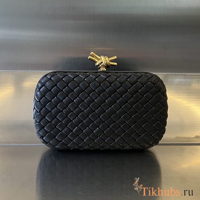 Bottega Veneta Knot Black 20x12x5.5cm - 1