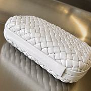 Bottega Veneta Knot White 20x12x5.5cm - 6