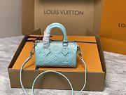 Louis Vuitton LV Nano Speedy Blue 16 x 10 x 7.5 cm - 1