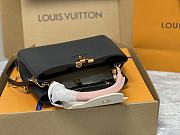 Louis Vuitton LV Capucines Black Pink BB 27 x 18 x 9 cm - 5