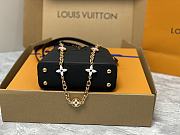 Louis Vuitton LV Capucines Black Pink Mini 21x14x8cm - 3