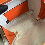 Gucci Blondie Top Handle Bag Orange 17x15x9cm - 3