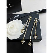 Chanel Long CC Earrings - 3