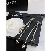 Chanel Long CC Earrings - 2