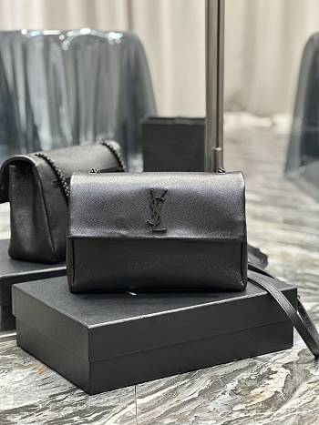 YSL West Hollywood Bag In Black 28x18x11cm