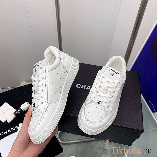 Chanel White Sneaker - 1