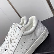 Chanel White Sneaker - 5