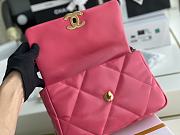 Chanel 19 Flap Bag Pink 26cm - 4