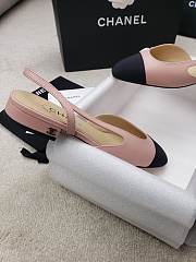 Chanel Slingback Pink Sandal - 5