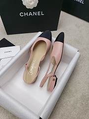 Chanel Slingback Pink Sandal - 4